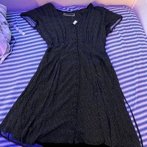 Polka dot Abercrombie dress.